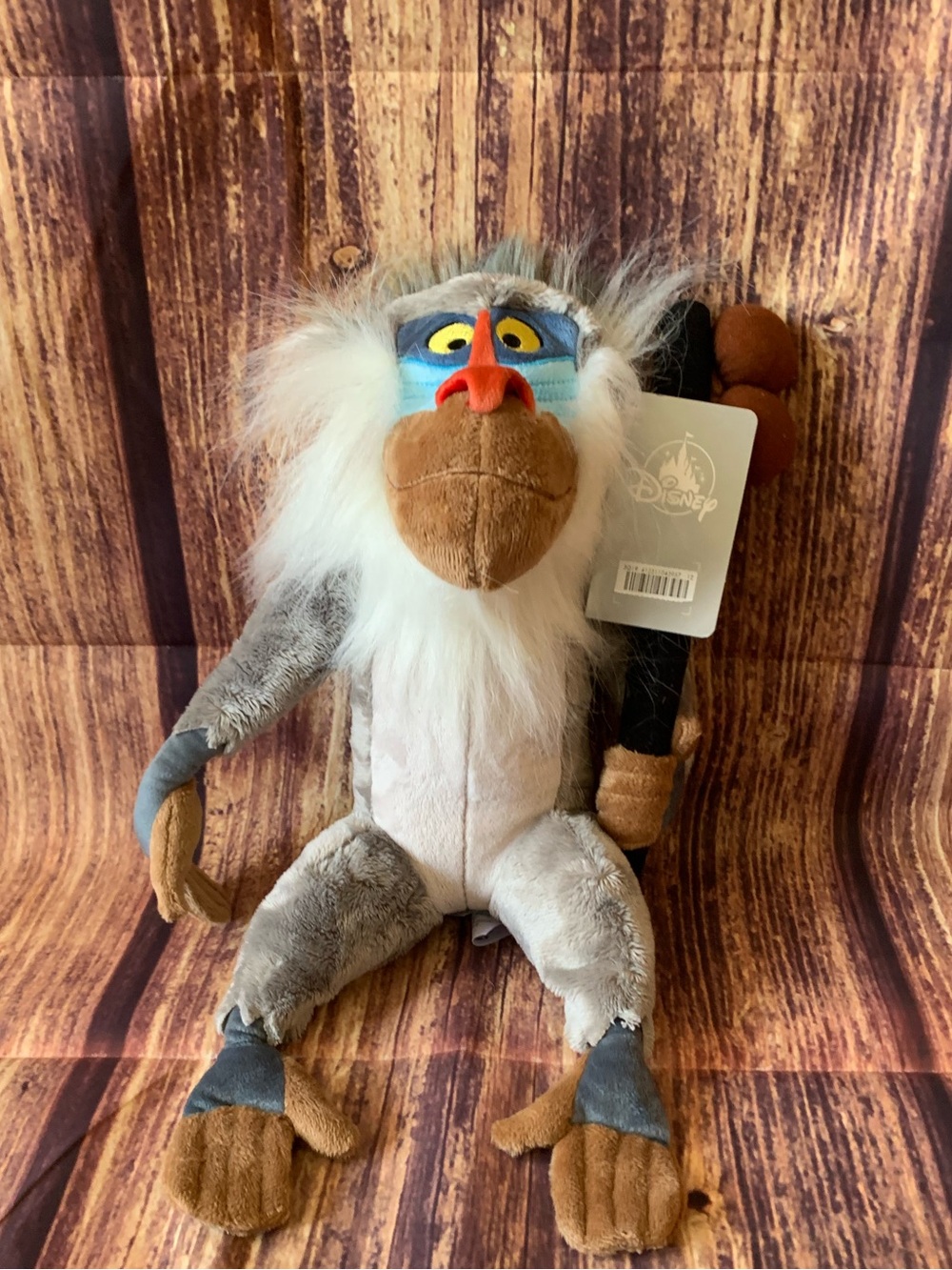 NWT Disney The Lion King "Rafiki" Baboon Stuffed Plush Animal Size: 15"